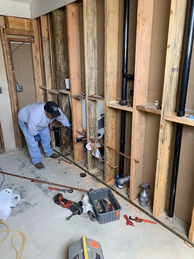 Commercial rough-in plumbing for Gas Line Repair in Waxahachie
